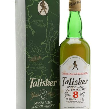 Talisker 8 Year Old / Bot.1980s Island Single Malt Scotch Whisky
