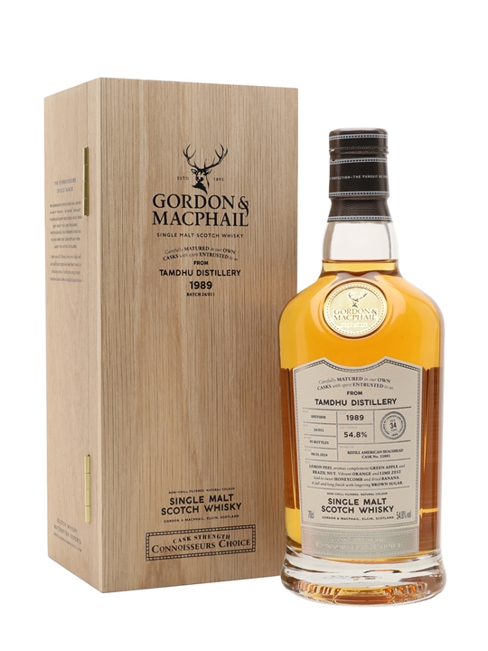 Tamdhu 1989 / 34 Year Old / Cask #12881 / Connoisseurs Choice Upper Speyside Whisky