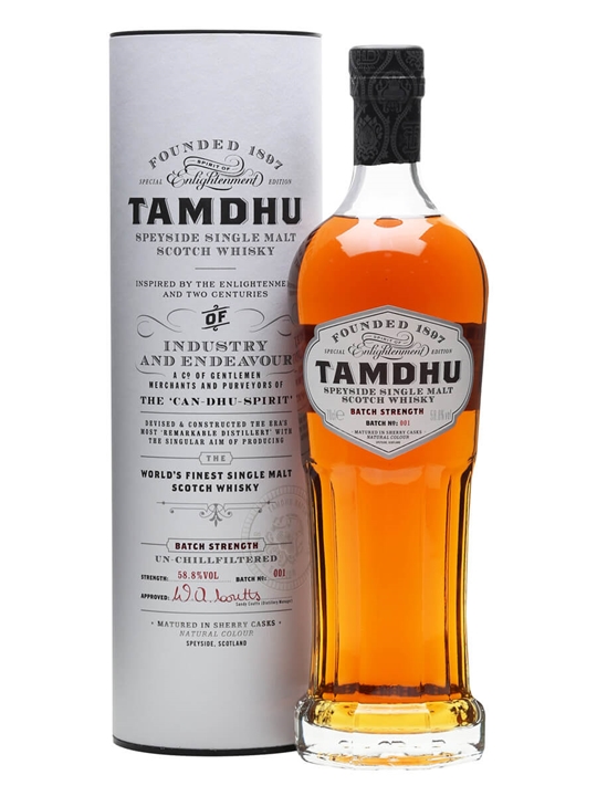 Tamdhu Batch Strength / Batch No.1 Speyside Single Malt Scotch Whisky