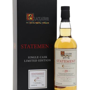 Tamnavulin 1993 / 29 Year Old / Blackadder Statement No.56 Speyside Whisky
