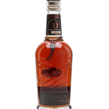 Templeton Rye 10 Year Old American Straight Rye Whiskey