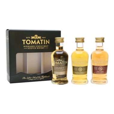 Tomatin Miniature 3-pk / 12 Year Old, Legacy, 14 Year Old Highland Whisky