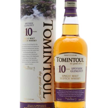 Tomintoul 10 Year Old Speyside Single Malt Scotch Whisky