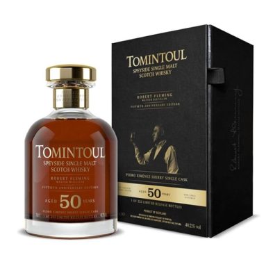 Tomintoul 1973 / 50 Year Old / Robert Fleming 50th Anniversary Speyside Whisky