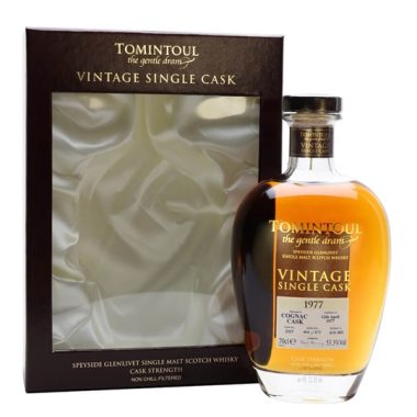 Tomintoul 1977 / 44 Year Old / Cognac Cask Speyside Whisky