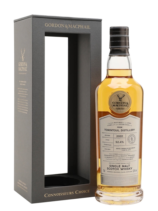 Tomintoul 2001 / 22 Year Old / Cask #6270 / Connoisseurs Choice Speyside Whisky