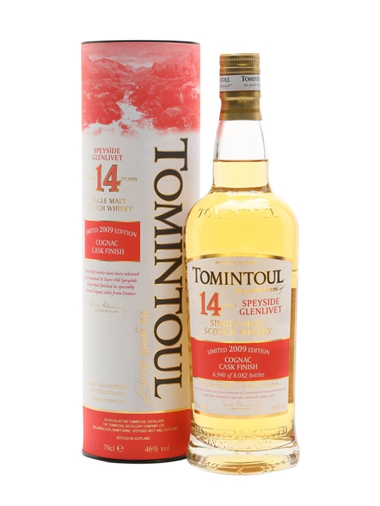Tomintoul 2009 / 14 Year Old / Cognac Finish Speyside Whisky