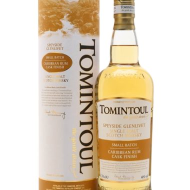 Tomintoul Caribbean Rum Cask Finish / Kosher Certified Speyside Whisky