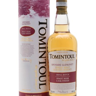 Tomintoul Pinot Noir Cask Finish Speyside Single Malt Scotch Whisky