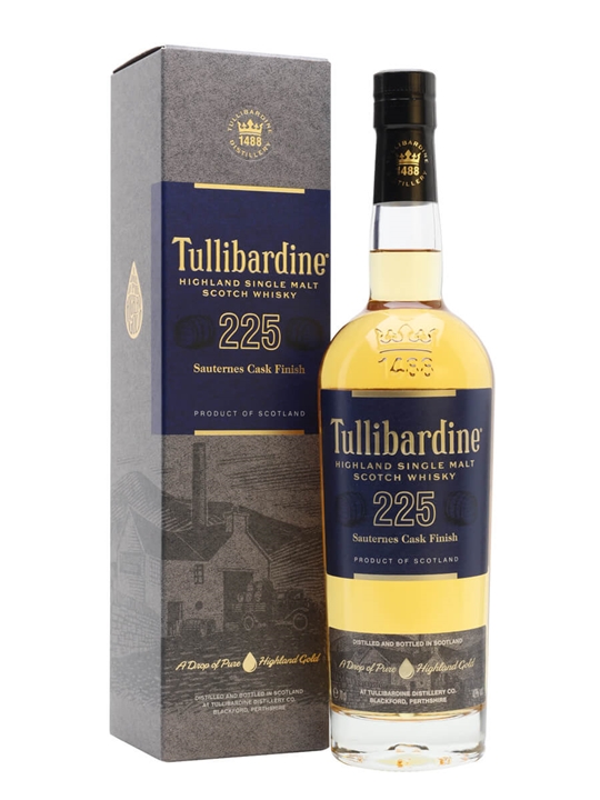 Tullibardine 225 / Sauternes Finish Highland Single Malt Scotch Whisky