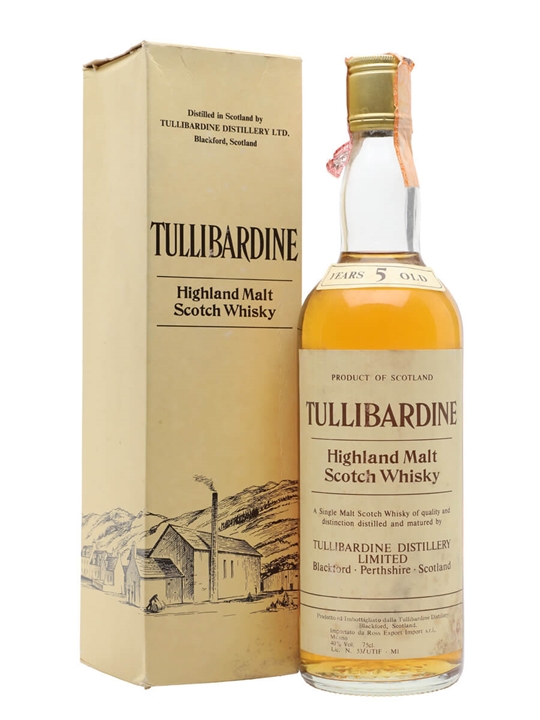 Tullibardine 5 Year Old / Bot.1980s Highland Single Malt Scotch Whisky