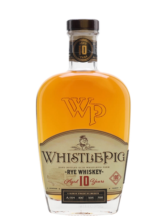 WhistlePig 10 Year Old Rye Whiskey Straight Rye Whiskey