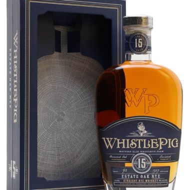 WhistlePig 15 Year Old Estate Oak Rye Whiskey Straight Rye Whiskey