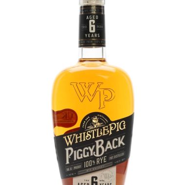 WhistlePig PiggyBack 6 Year Old Rye American Rye Whiskey
