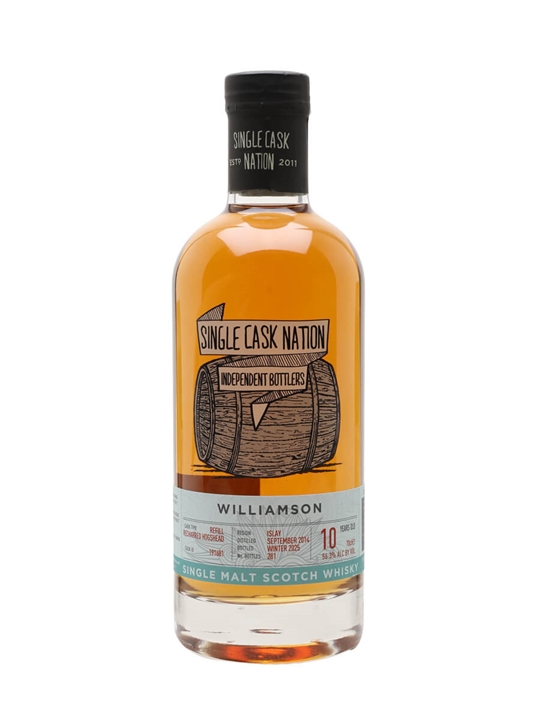 Williamson Single Malt 2014 / 10 Year Old / Cask 191681 Islay Whisky