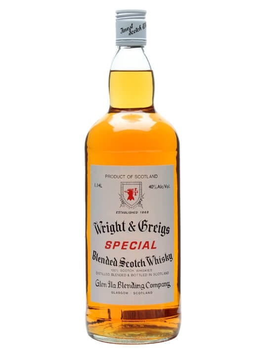 Wright & Greigs Blended Whisky / Bot.1980s / Large Bottle Blended Whisky