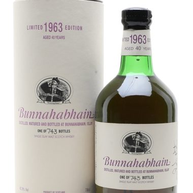 Bunnahabhain 1963 / 40 Year Old Islay Single Malt Scotch Whisky