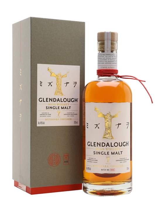 Glendalough 7 Year Old / Mizunara Finish Irish Single Malt Whiskey 1 Glendalough 7 Year Old / Mizunara Finish Irish Single Malt Whiskey