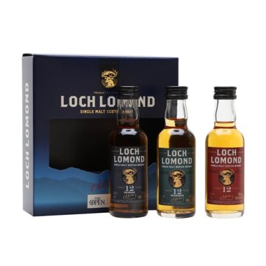 Loch Lomond Distillery 12 Year Old Miniature Gift Set /3x5cl Highland Whisky