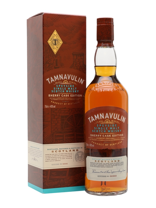 Tamnavulin Sherry Edition Speyside Single Malt Scotch Whisky 1 Tamnavulin Sherry Edition Speyside Single Malt Scotch Whisky