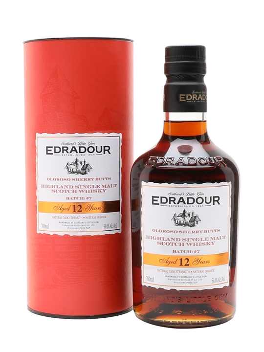 Edradour 12 Year Old / Sherry Cask Strength / Batch 7 Highland Whisky