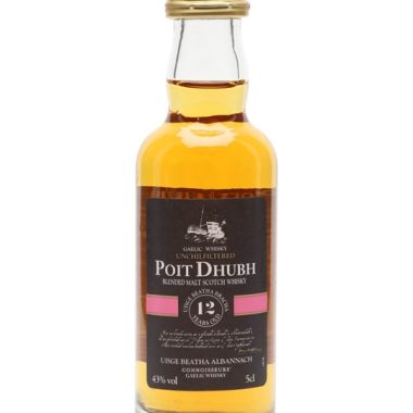 Poit Dhubh 12 Year Old Miniature Blended Malt Scotch Whisky