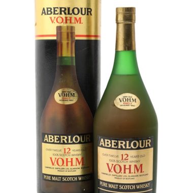 Aberlour 12 Year Old VOHM / Bot.1980s Speyside Whisky