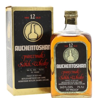 Auchentoshan 12 Year Old / Bot.1970s Lowland Single Malt Scotch Whisky