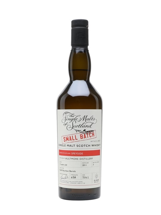 Aultmore 2011 / 12 Years Old / Single Malts of Scotland Small Batch Speyside Whisky 1 Aultmore 2011 / 12 Years Old / Single Malts of Scotland Small Batch Speyside Whisky