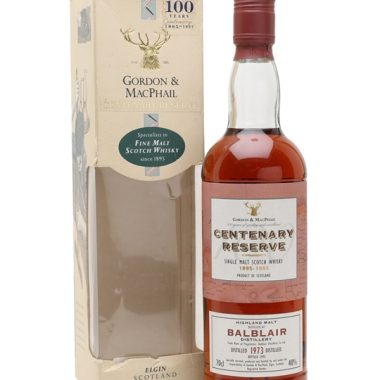 Balblair 1973 / Centenary Reserve / Gordon & MacPhail Highland Whisky