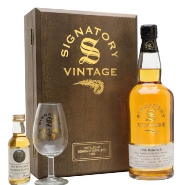 Benriach 1966 Set With Glass & Miniature / 35 Year Old Speyside Whisky