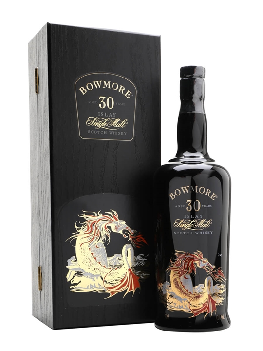 Bowmore 30 Year Old / Sea Dragon Ceramic Islay Whisky 1 Bowmore 30 Year Old / Sea Dragon Ceramic Islay Whisky
