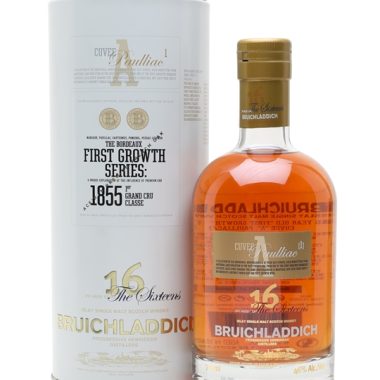 Bruichladdich 16 Year Old First Growth 'Cuvee A' Pauillac Islay Whisky