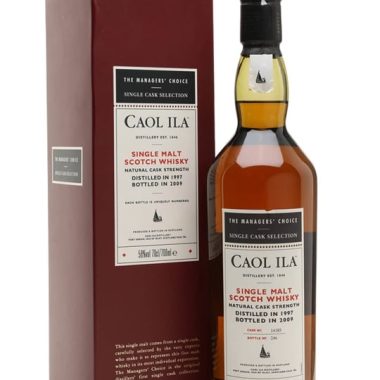 Caol Ila 1997 / Bot.2009 / Managers' Choice / Sherry Cask Islay Whisky