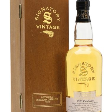 Coleburn 1970 / 30 Year Old / Signatory Speyside Whisky