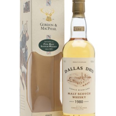 Dallas Dhu 1980 / Bot.2001 / Gordon & Macphail Speyside Whisky