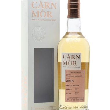 Dalmunach 2018 / 6 Year Old / 1st Fill Bourbon / Carn Mor Strictly Limited Speyside Whisky