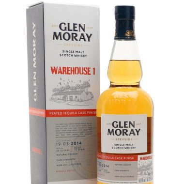 Glen Moray 2014 / Peated Tequila Finish / Warehouse 1 Release Speyside Whisky