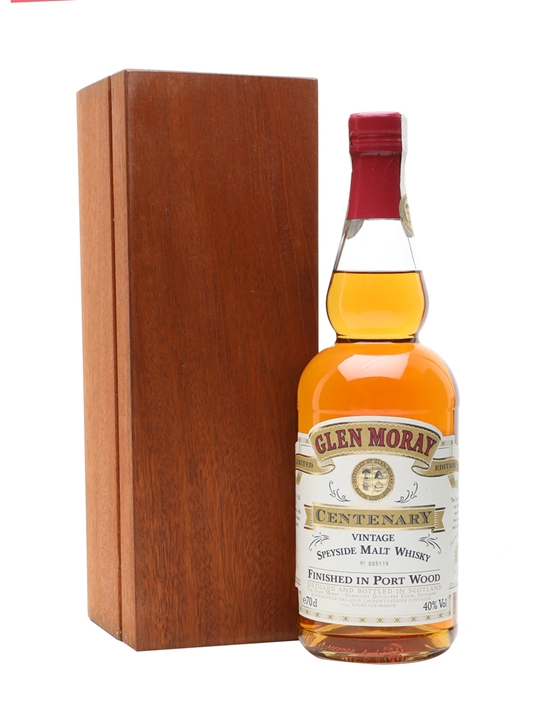 Glen Moray Centenary / Port Wood Finish / Bot.1997 Speyside Whisky 1 Glen Moray Centenary / Port Wood Finish / Bot.1997 Speyside Whisky