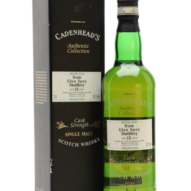 Glen Spey 1981 / 15 Year Old / Cadenhead's Speyside Whisky