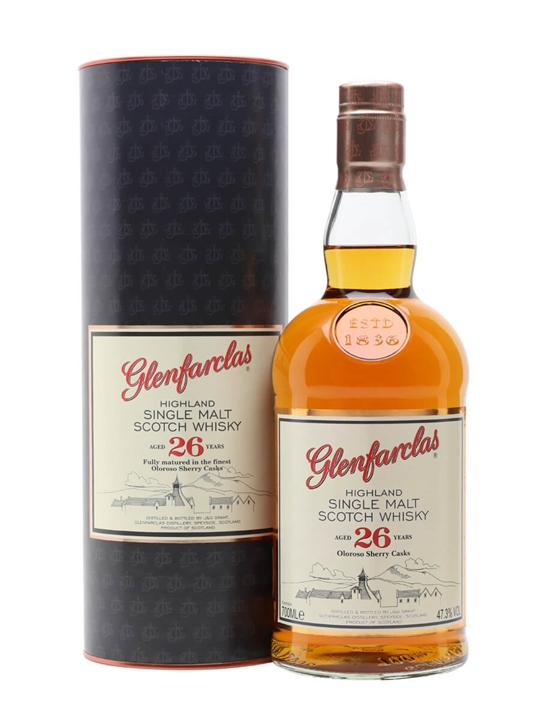 Glenfarclas 26 Year Old / Oloroso Sherry Casks Speyside Whisky 1 Glenfarclas 26 Year Old / Oloroso Sherry Casks Speyside Whisky