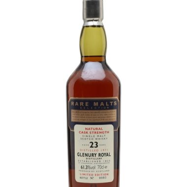 Glenury Royal 1971 / 23 Year Old / Rare Malts Highland Whisky