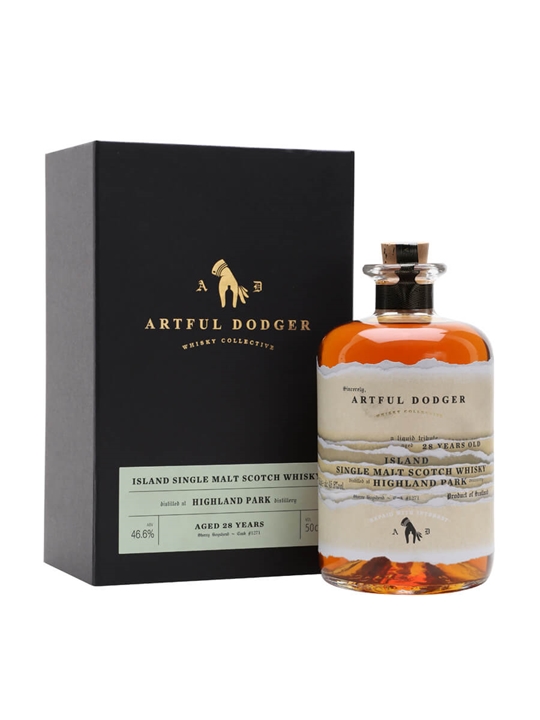 Highland Park 1992 / 28 Year Old / The Artful Dodger Island Whisky 1 Highland Park 1992 / 28 Year Old / The Artful Dodger Island Whisky