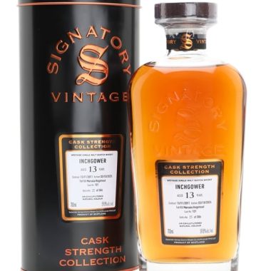 Inchgower 2011 / 13 Year Old / Cask 101 / Signatory Cask Strength Speyside Whisky