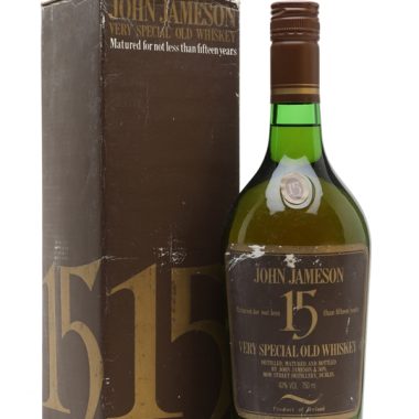 Jameson 15 Year Old / Bot.1980s Blended Irish Whiskey