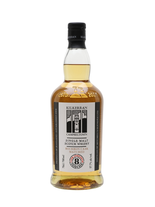 Kilkerran 8 Year Old Cask Strength Bourbon Cask Campbeltown Whisky 1 Kilkerran 8 Year Old Cask Strength Bourbon Cask Campbeltown Whisky