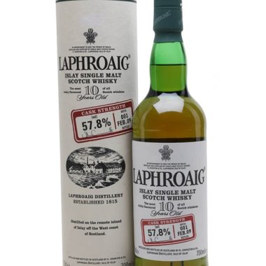 Laphroaig 10 Year Old Cask Strength / Batch 001 / Bot.2009 Islay Whisky