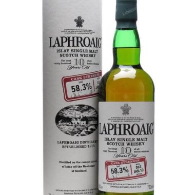 Laphroaig 10 Year Old Cask Strength / Batch 002 / Bot.2010 Islay Whisky