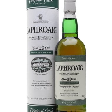 Laphroaig 10 Year Old / Cask Strength / Misspelt Islay Whisky