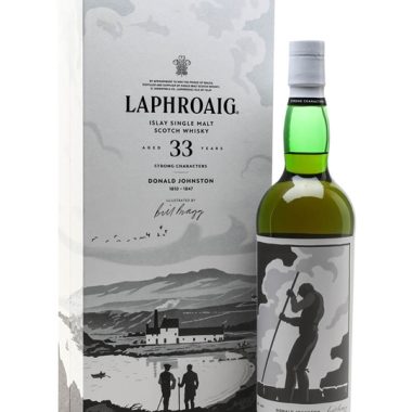 Laphroaig 33 Year Old / Strong Characters: Donald Johnston Islay Whisky